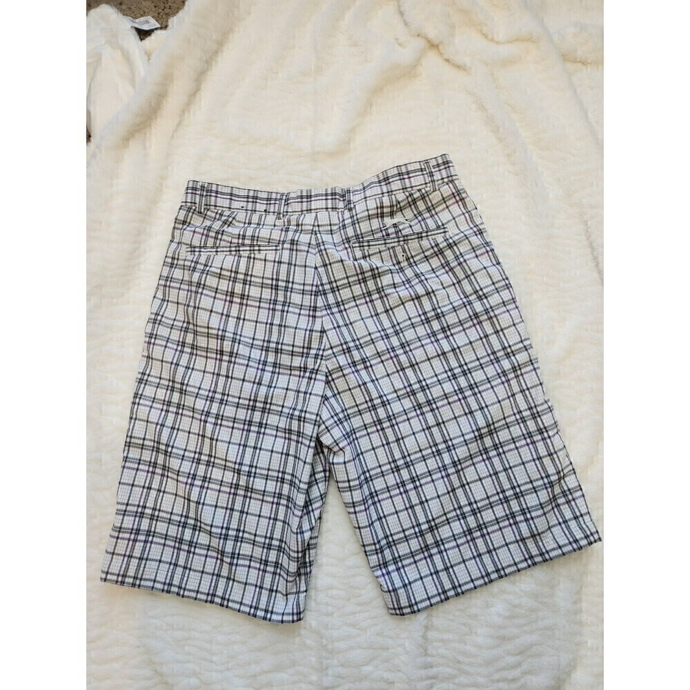 Slazenger Mens Golf Shorts Plaid EUC Sz 34 - Picture 5 of 7